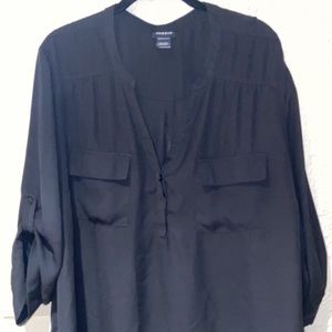 Torrid Black Harper Top